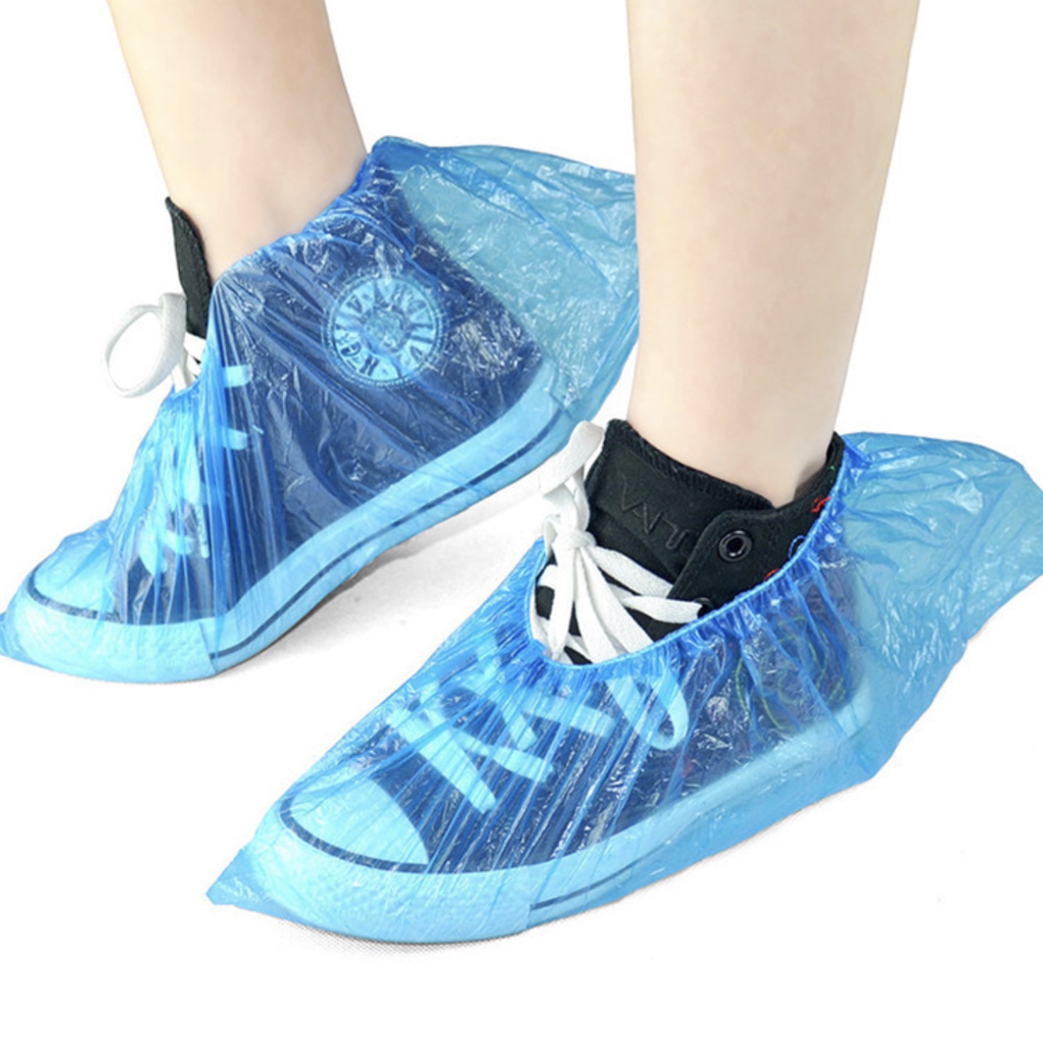 thumbnail image 2 of 100pcs Shoe Cover Refill For Dispenser Machine - Disposable Covers With T-Shaped Buckle 2 of 11